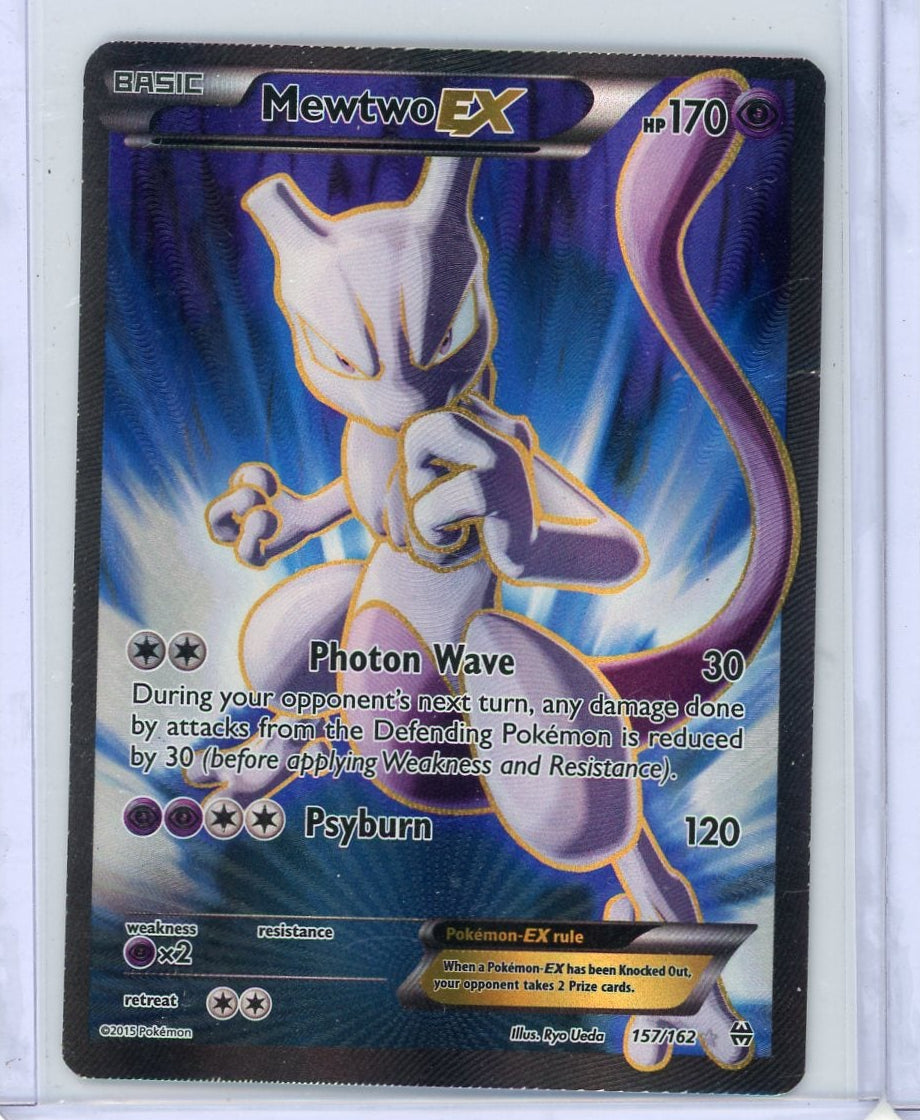 Mewtwo ex 2015 Pokemon XY BREAKthrough #157/162 HP/DMG