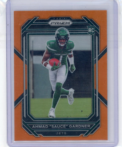 2022 Absolute Ahmad Sauce Gardner Rookie Jersey Relic Jets RC 