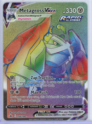 Metagross VMAX 2021 Pokémon Lucky Rainbow #208/198