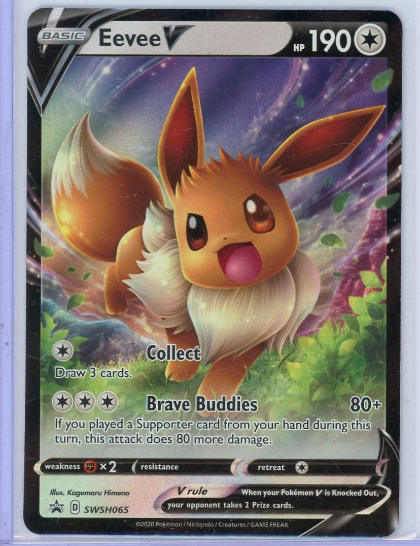 Eevee 2020 Pokémon Black Star Promo #SWSH065