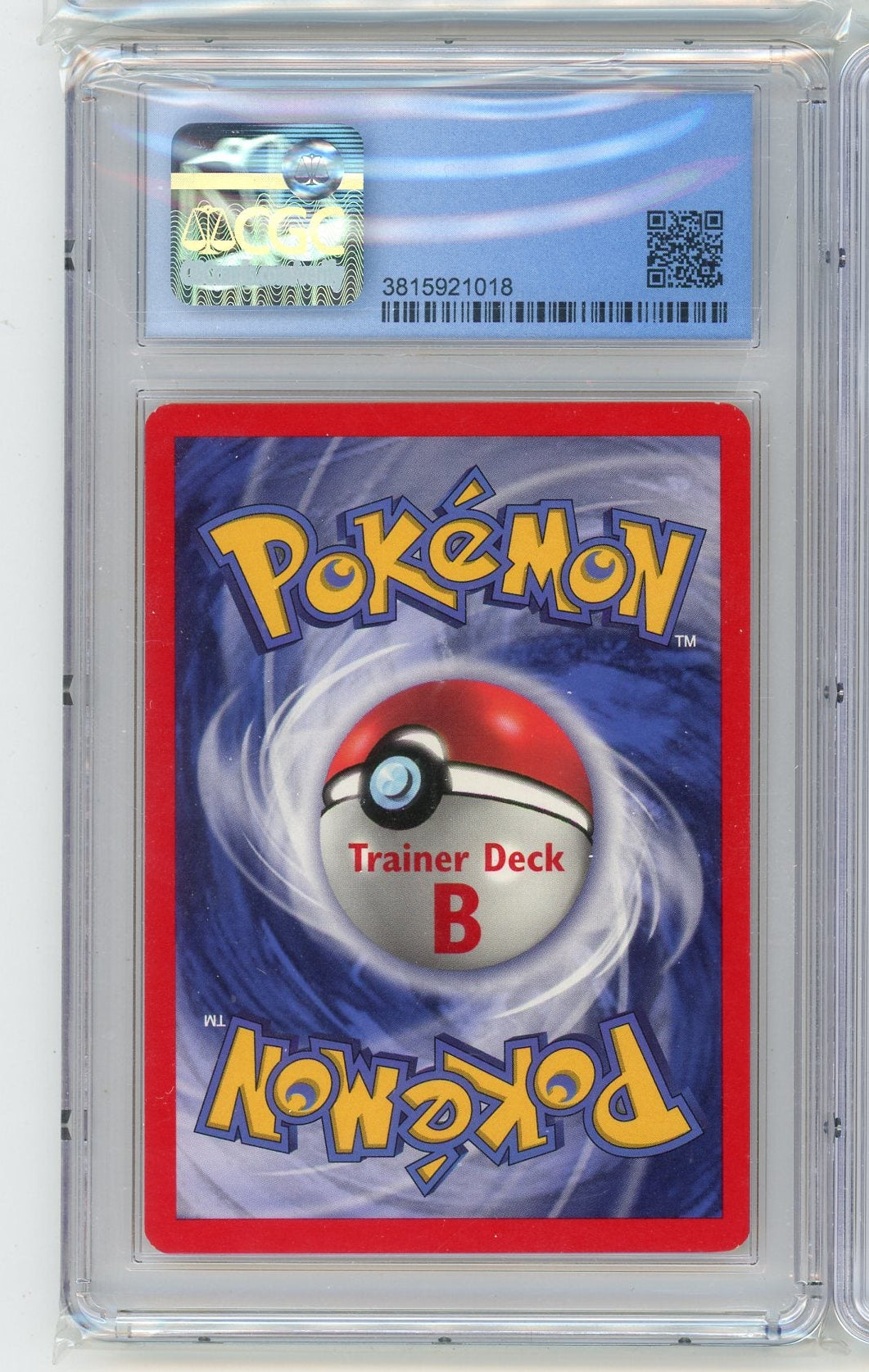 Wartortle 1999 Pokemon Trainer Deck B - Misty's Deck #42/102 CGC 8.5