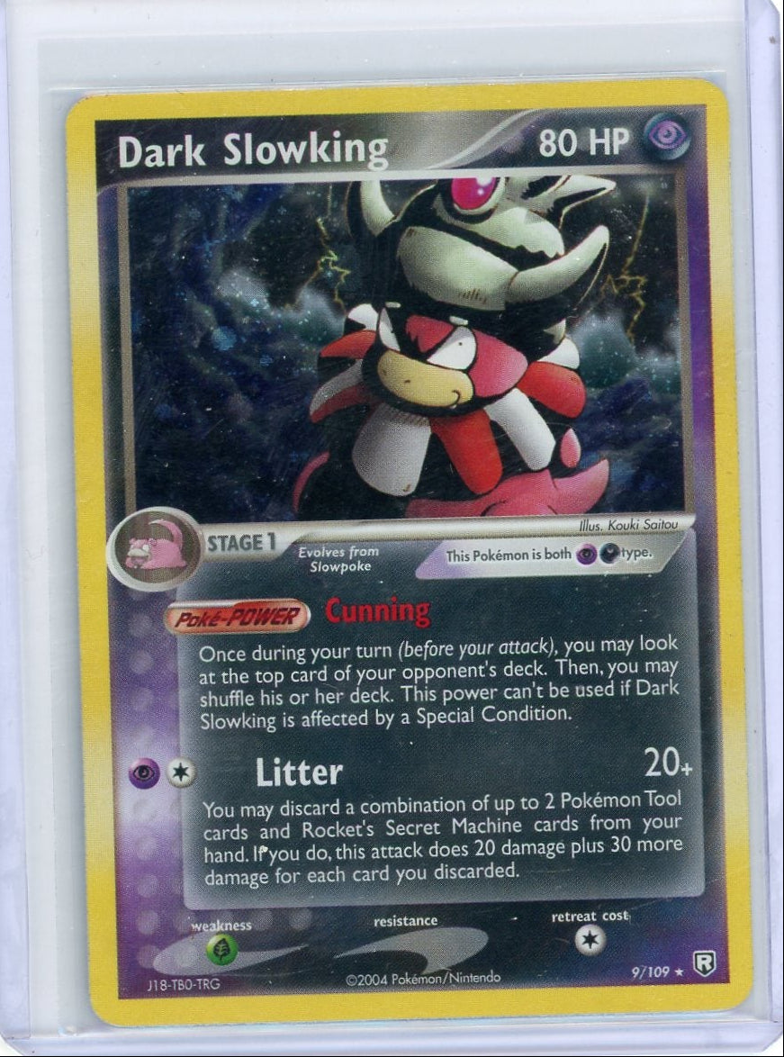 Dark Slowking Pokémon Team Rocket Returns Holo #9/109