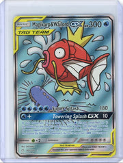 Magikarp & Wailord GX Tag Team 2019 Pokemon Team Up Alt Full Art #161/181 DMG/HP