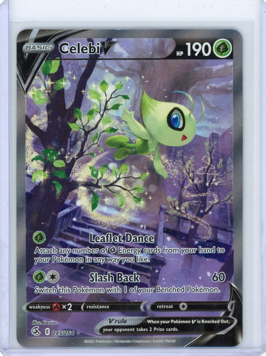 Celebi V 2021 Pokemon Fusion Strike #245/264