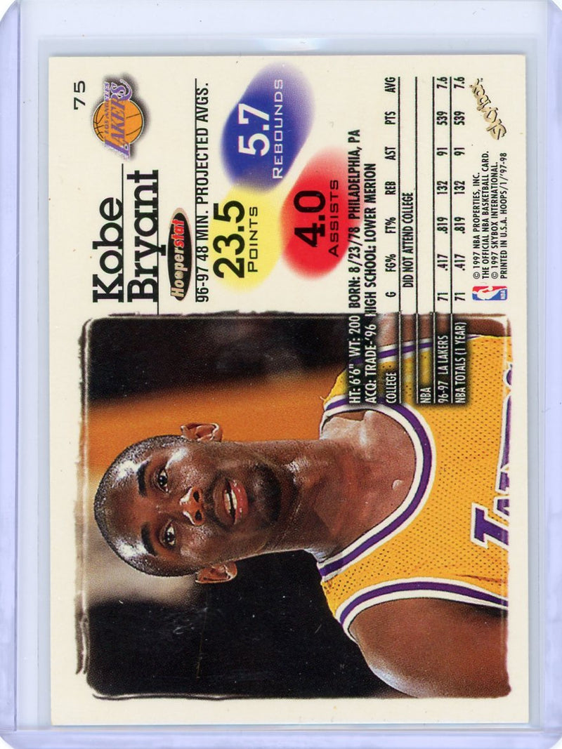 Kobe Bryant 1997-98 NBA Hoops 
