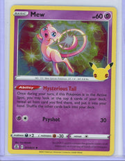 Mew 2021 Pokémon Celebrations #011/025