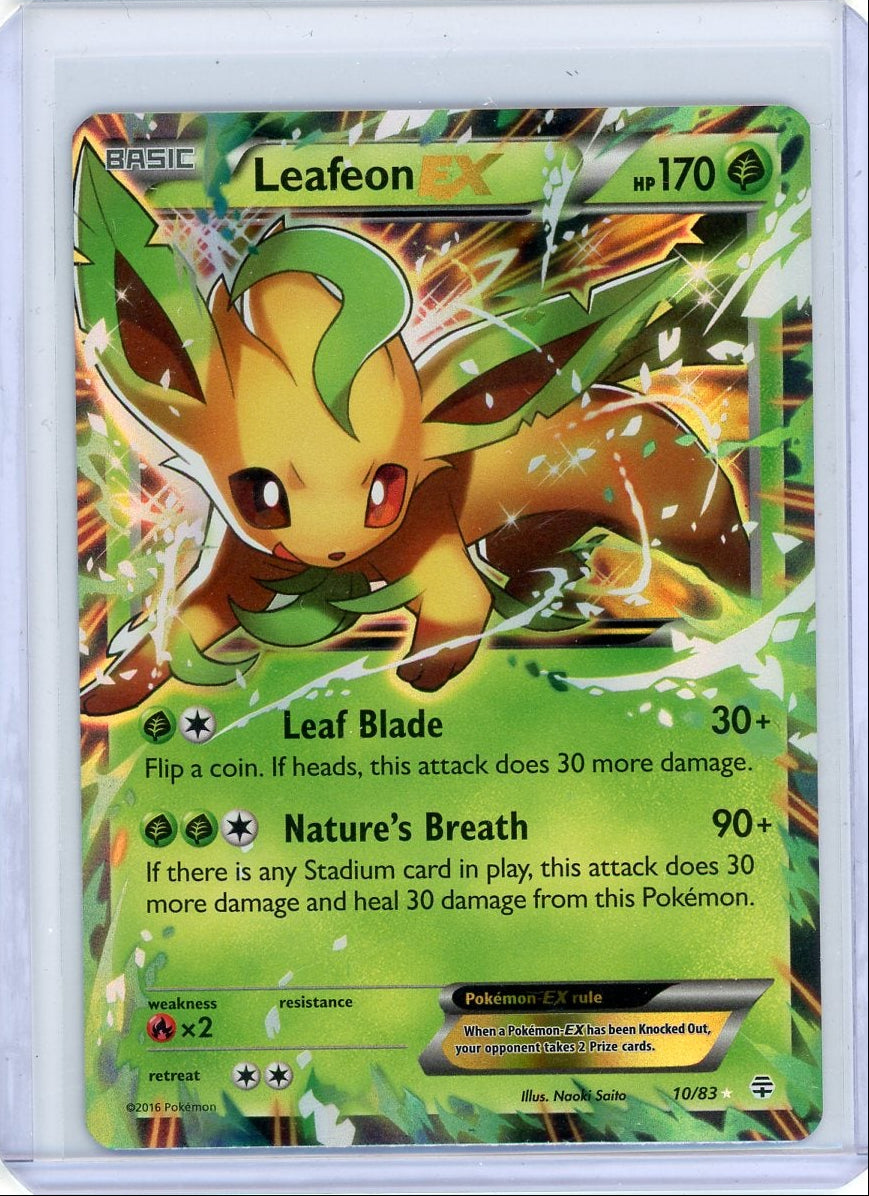 Leafeon EX 2016 Pokemon Generations #10/83