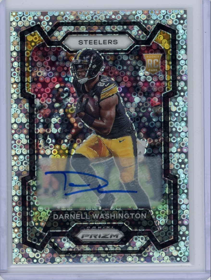 Darnell Washington 2023 Panini Prizm Disco Auto RC