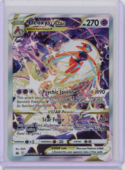 Deoxys Vstar Pokémon Crown Zenith Galarian Gallery #GG46/GG70