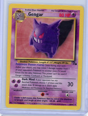Gengar Pokémon Fossil Non Holo Rare #20/62