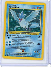 Articuno 1999 Pokemon Fossil 1st Edition holo #2/62 NM
