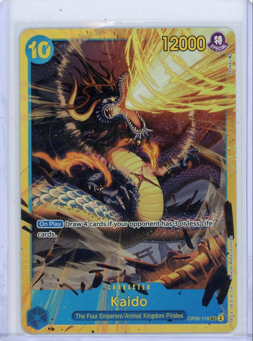Kaido One Piece OP05-118 SEC