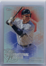 Aaron Judge 2018 Topps Chrome An International Affair refractor