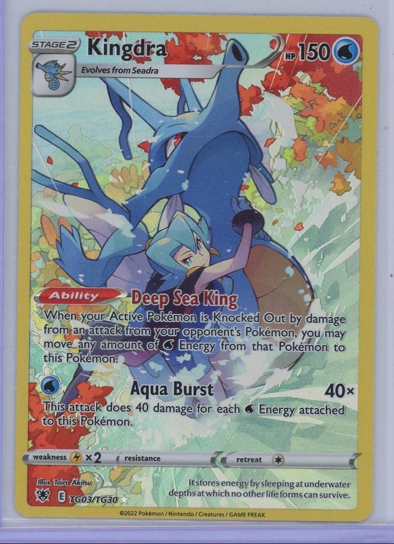 Kingdra 2022 Pokémon Trainer Gallery #TG03/TG30