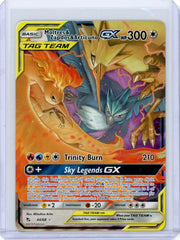 Moltres Zapdos Articuno GX Tag Team Full-Art 2019 Pokemon Hidden Fates #44/68