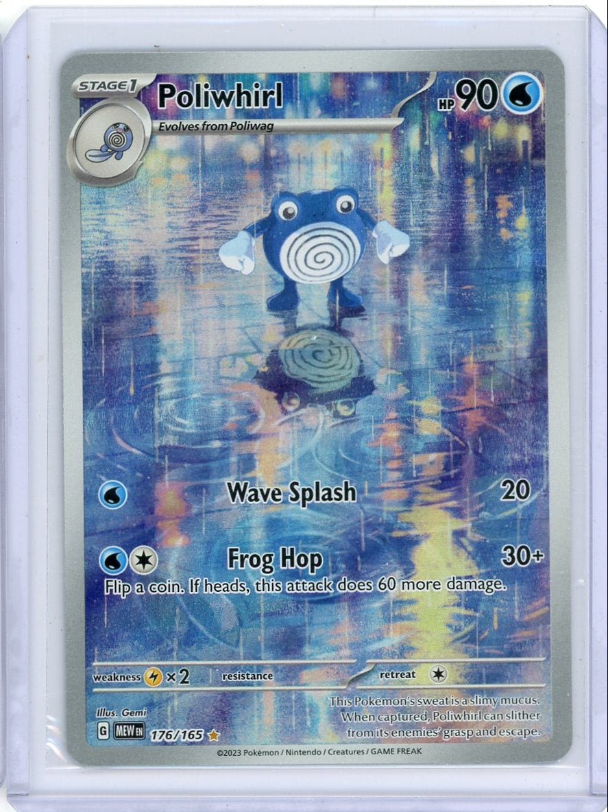 Poliwhirl 2023 Pokémon 151 Illustration Rare #176/165