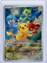 Pikachu Pokémon Paldea Black Star Promo #027