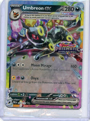 Umbreon EX 2025 Pokemon Prismatic Evolutions stamped promo (sealed)