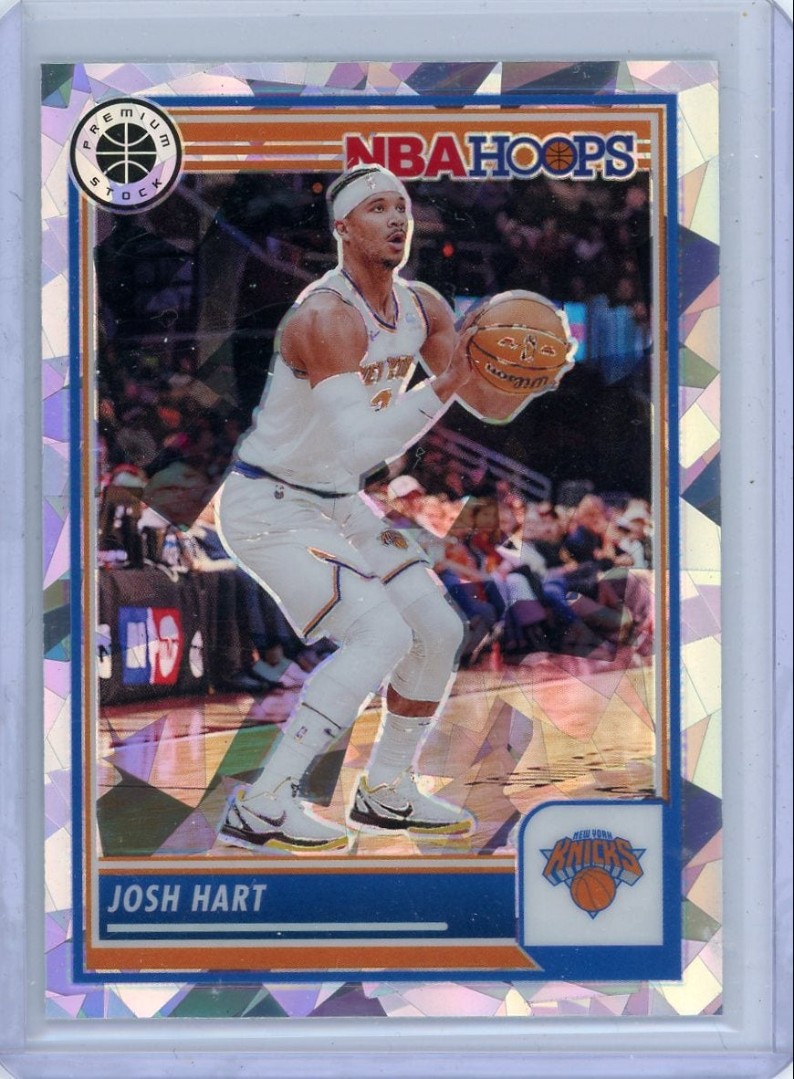 Josh Hart 2023-24 Panini Hoops Premium Stock cracked ice prizm