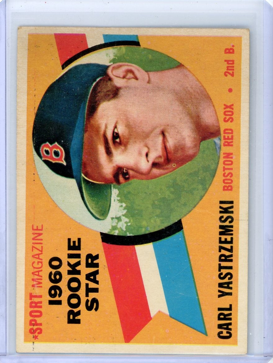 Carl Yastrzemski 1960 Sport Magazine Rookie Star #148 (1)