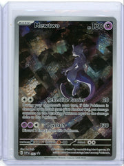 Mewtwo 2023 Pokemon 151 Black Star Promo #052