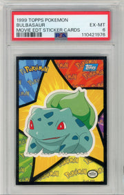 Bulbasaur Pokémon Topps Movie Stickers PSA 6
