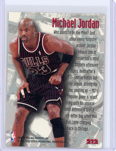 Michael Jordan 1996 Fleer Metal Nuts & Bolts