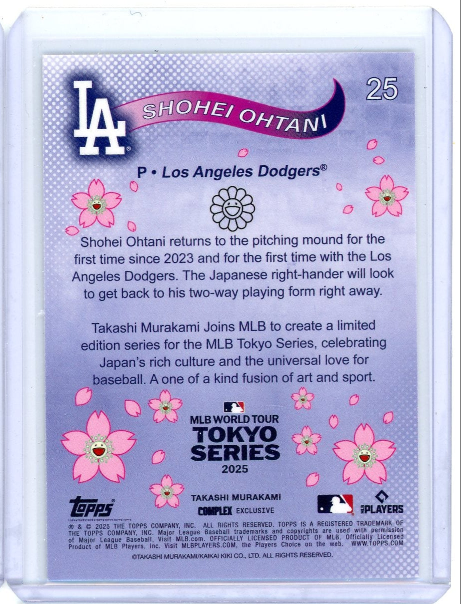 Shohei Ohtani 2025 Topps Complex X Murakami Tokyo Series #25