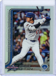 Shohei Ohtani 2025 Topps Chrome Update All Star Game Refractor