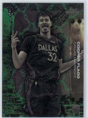 Cooper Flagg 2025-26 Topps Chrome X Cactus Jack Green Refractor #'d 24/99 RC