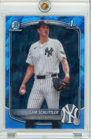 Cam Schlittler 2025 Bowman Chrome Sapphire 1st Bowman