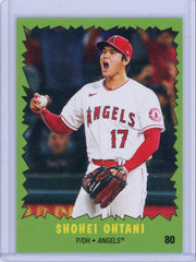 Shohei Ohtani 2022 Topps Throwback Thursday 1979 Incredible Hulk