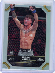 Diego Lopes 2024 Topps Chrome refractor rookie card