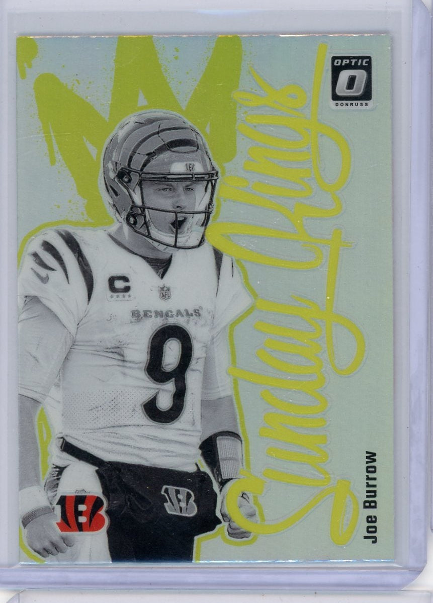 Joe Burrow 2024 Panini Donruss Optic Sunday Kings SSP