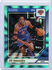 OG Anunoby 2024-25 Panini Donruss Holo Teal Laser #'d 11/25