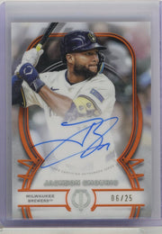 Jackson Chourio 2026 Topps Tribute Auto #'d 06/25