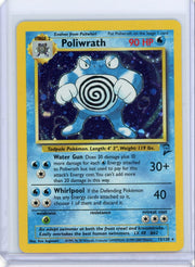 Poliwrath 2000 Pokemon Base Set 2 holo #15/130 LP/NM
