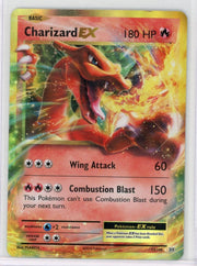 Charizard EX Pokémon Evolutions Ultra-Rare #12/108 LP
