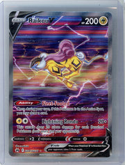 Raikou V Pokémon Crown Zenith Galarian Gallery #GG41/GG70