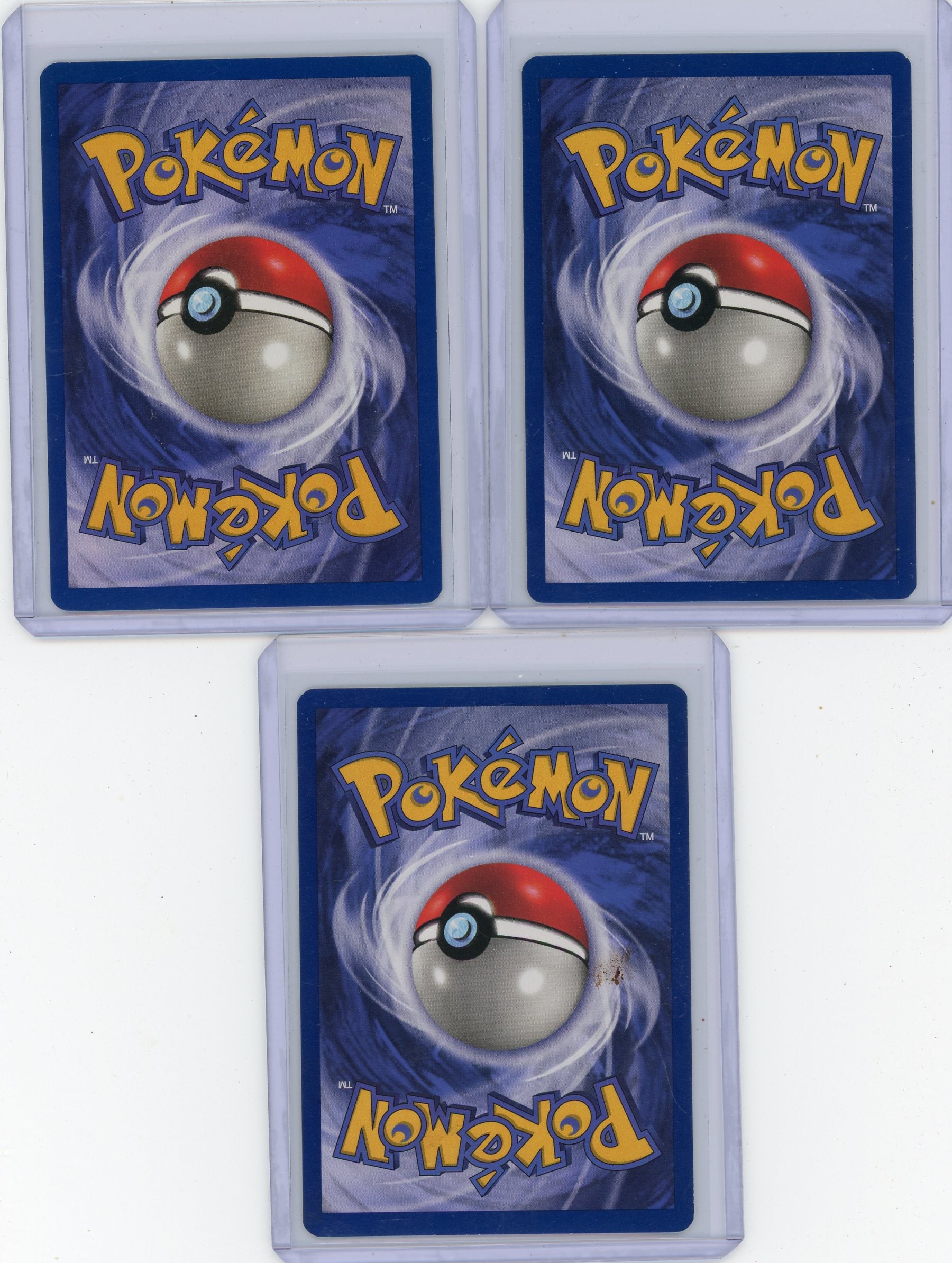 1999 Pokemon Jungle 1st Edition non-holo 3-card lot