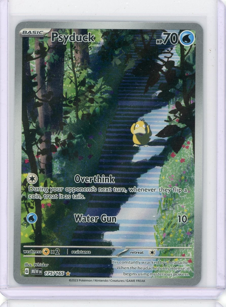 Psyduck Pokémon 151 Illustration Rare #175/165