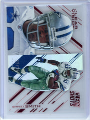 Emmitt Smith 2015 Panini Clear Vision Clear Shots Red #'d 18/25