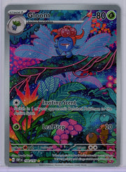 Gloom Pokémon Obsidian Flames Illustration Rare #198/197