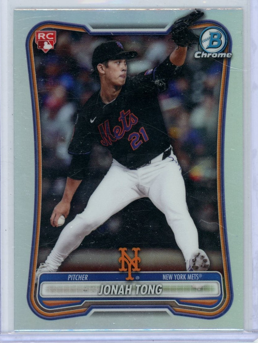 Jonah Tong 1st Bowman Chrome Refractor RC