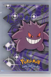Gengar 2000 Topps TV Animation Series 3 Embossed Die Cut