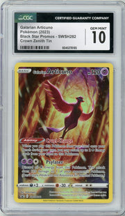 Articuno 2019 Pokemon Tag Team GX: Tag All-Stars (Japanese) holo #034/173 CGC 10 Pristine
