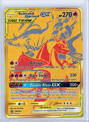 Reshiram & Charizard GX Pokémon Black Star Promo #SM247