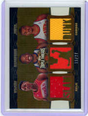 D. Wilkins/J. Richardson/J. Smith 2007 Topps Triple Threads Slam Dunk triple relic #'d 16/27