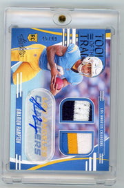 Omarion Hampton 2025 Panini Absolute Tools of the Trade RPA #'d 45/99