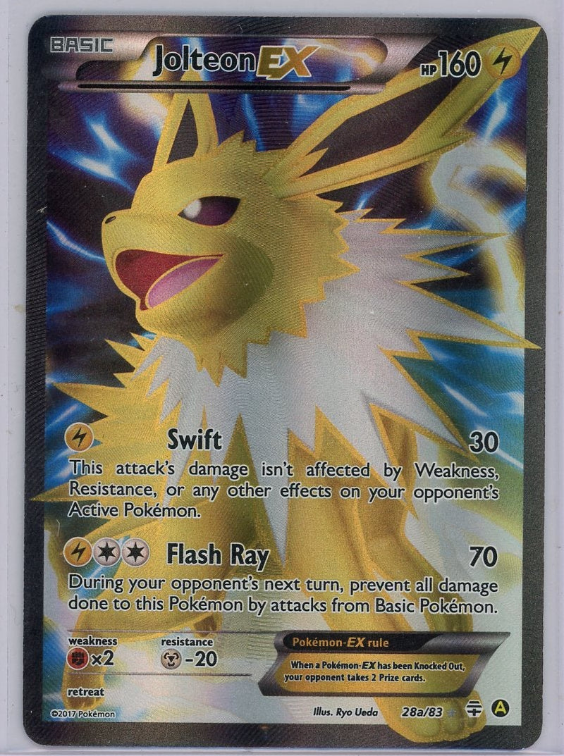Jolteon EX Pokémon Alternate Art Promos #28a/83